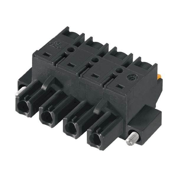 PCB plug-in connector, female plug, 7.62 mm, Number of poles: 10, 180°, PUSH IN with actuator, Clamping range, max. : 2.5 mm², Box image 1
