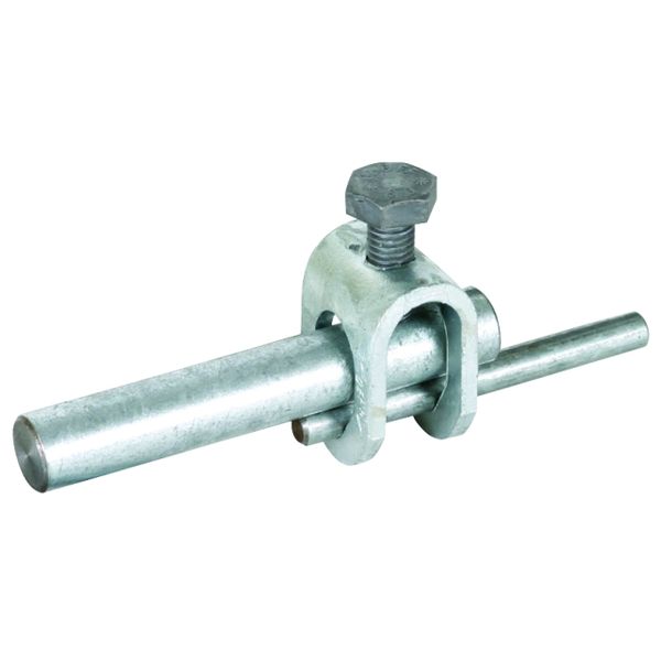 Rod clamp St/tZn for Rd 8-10/Rd 16mm image 1