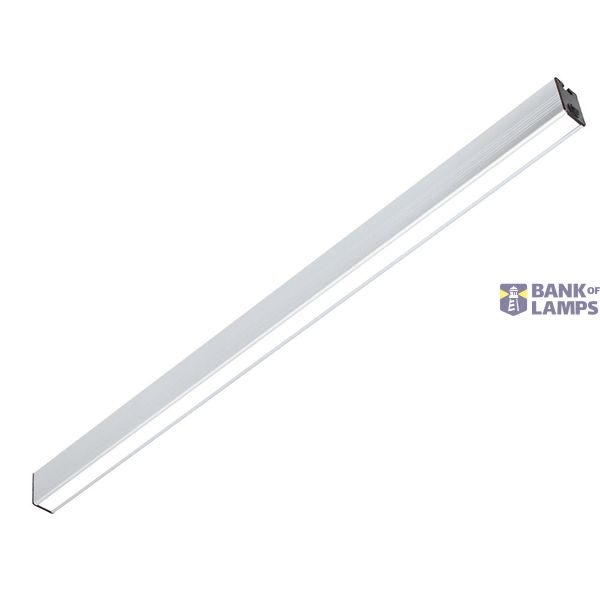 PROFILED AC, 1500mm (59.06"), mains plug and 3m (9,84ft) connection cable, prism cover, 100°, ~39W, 120-277V AC image 1