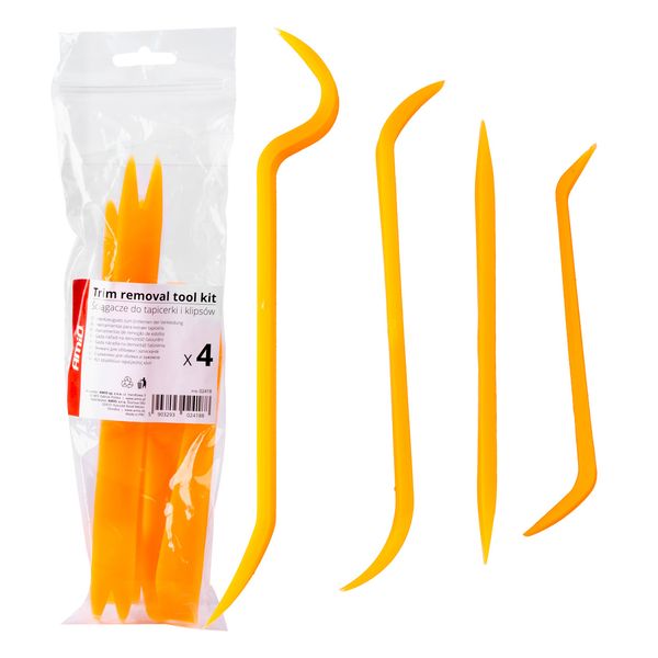 Clip Removal Tool Kit 4 pcs image 1