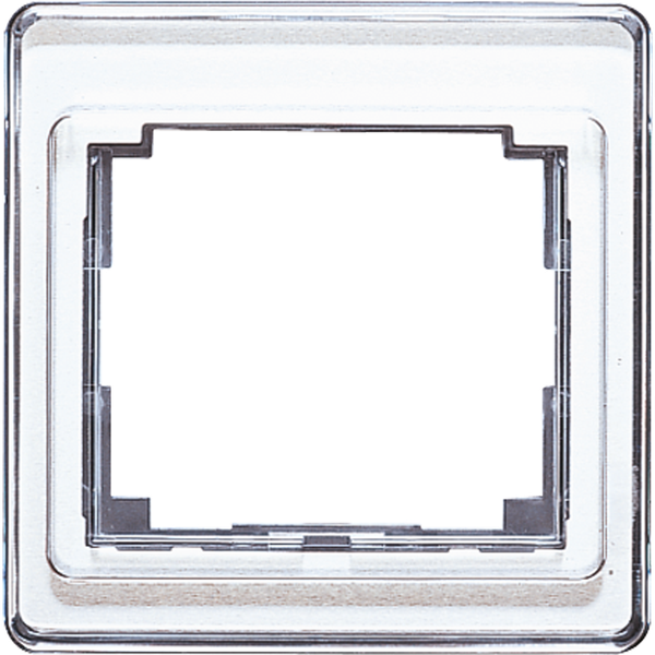 cover frame SL500 alpine white 1-fold image 6