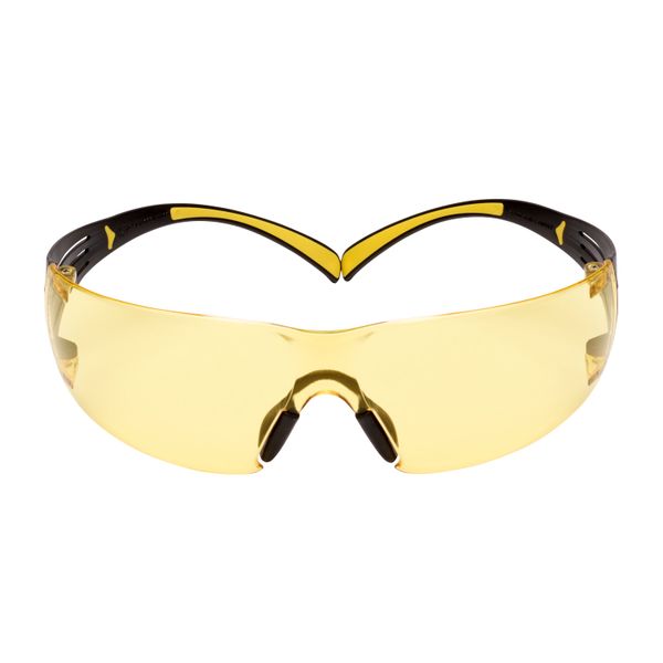 3M™ SecureFit™ 400 Safety Glasses, Yellow/Black Frame,  Scotchgard™ An image 5