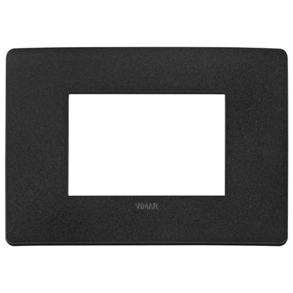 Plana Up 3M cover plate, matt black image 1