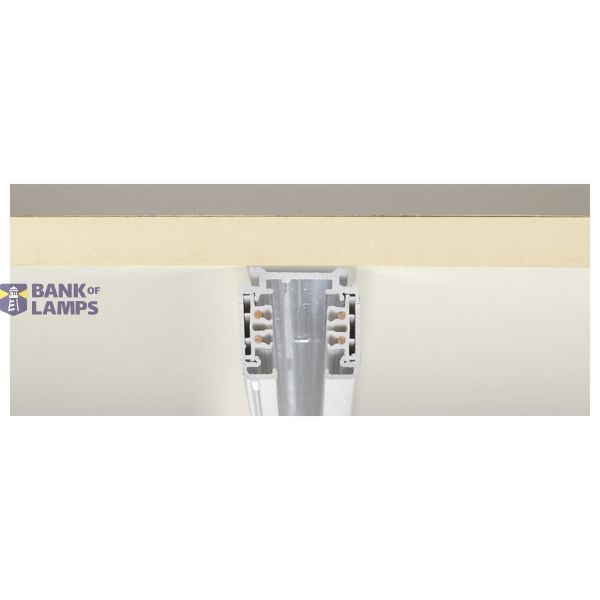 S-TRACK 3-phase surface-mounted track, white, 2m image 2