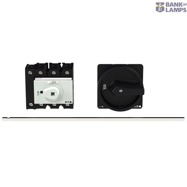 P3 Main switch, 80 A,Rear mounting, Form M4/SVB image 2