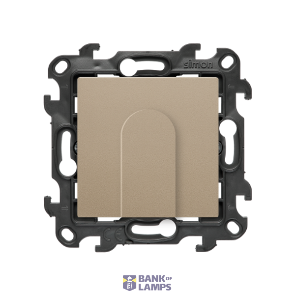 Cable input, (module), Simon 24, IP20/IP44, champagne matt image 1