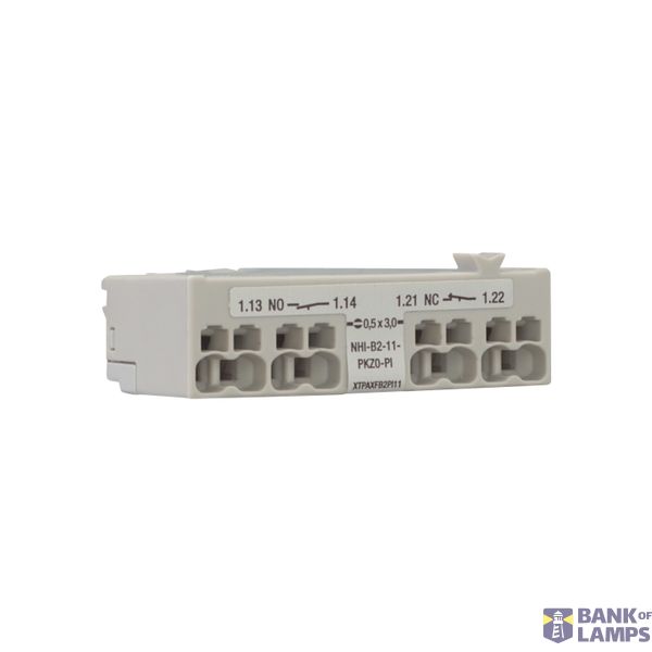 Standard auxiliary contact NHI-B, 1 N/O, 1 NC, Can be fitted to the fr image 5