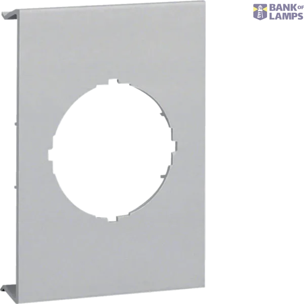 Pre-cut lid 1gang,BR70132,light grey image 1