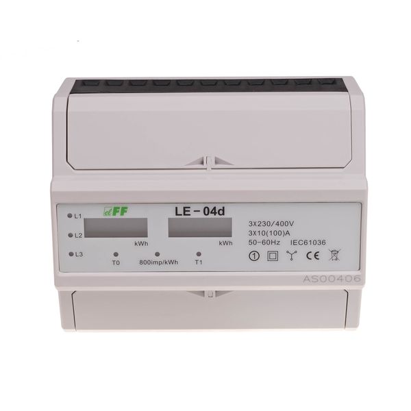 Dual-tariff LCD electricity meter image 2