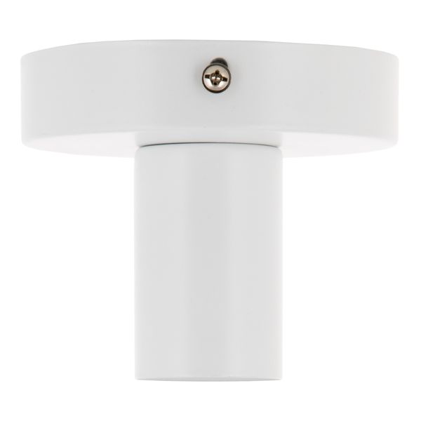Ceiling / Wall Lamp Metal S E27 White image 1