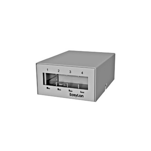 preLink/fixLink Desk - Consolidation Point Panel 4xRJ45 image 1