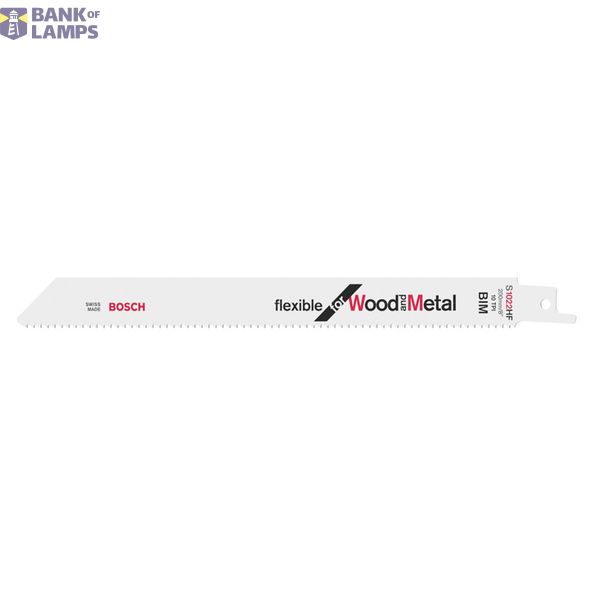 Reciprocating saw blade S 1022 HF Flexible for Wood and Metal 100 pcs. image 1