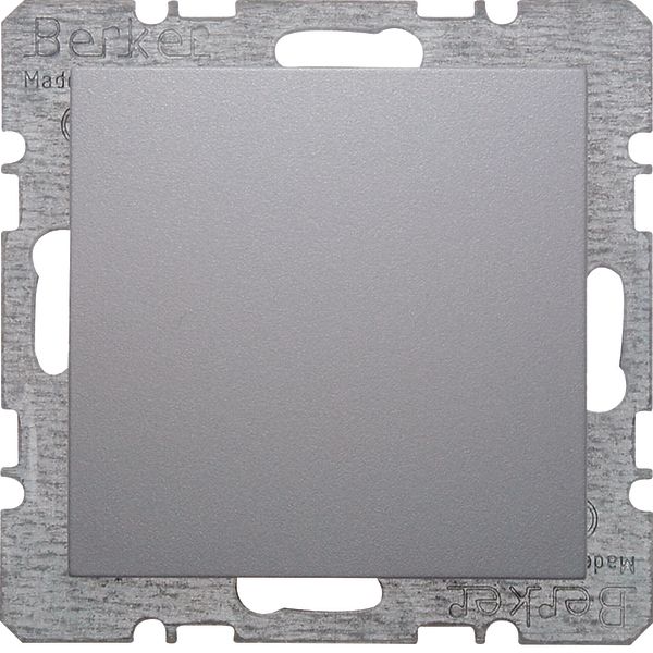 Blind plug centre plate, B.7, al., matt, lacq. image 1