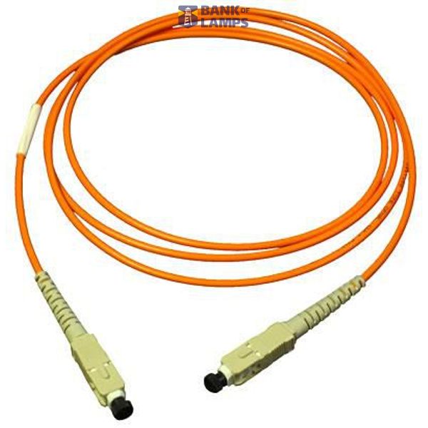 Fluke Multimode test reference cord (2m) for testing 50um SC terminated fibers (SC/SC) image 1
