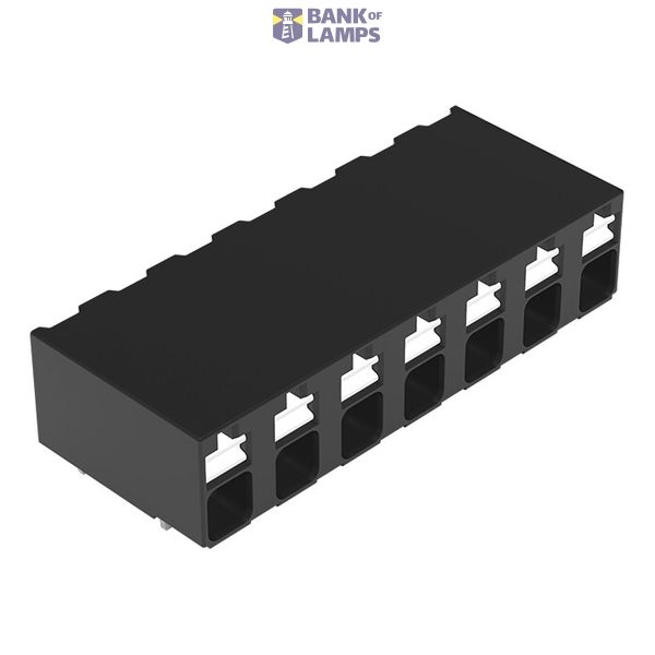 THR PCB terminal block push-button 1.5 mm² black image 1