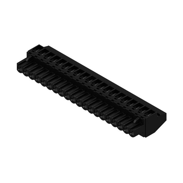 PCB plug-in connector, female plug, 5.00 mm, Number of poles: 20, 90°, Clamping yoke connection, Clamping range, max. : 4 mm², Box image 6