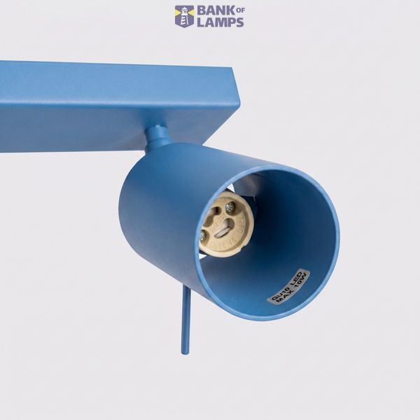 Ceiling lamp RING 6L azure image 11