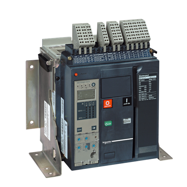 3-wire terminal block, Masterpact NT/NW, fixed, spare part image 1