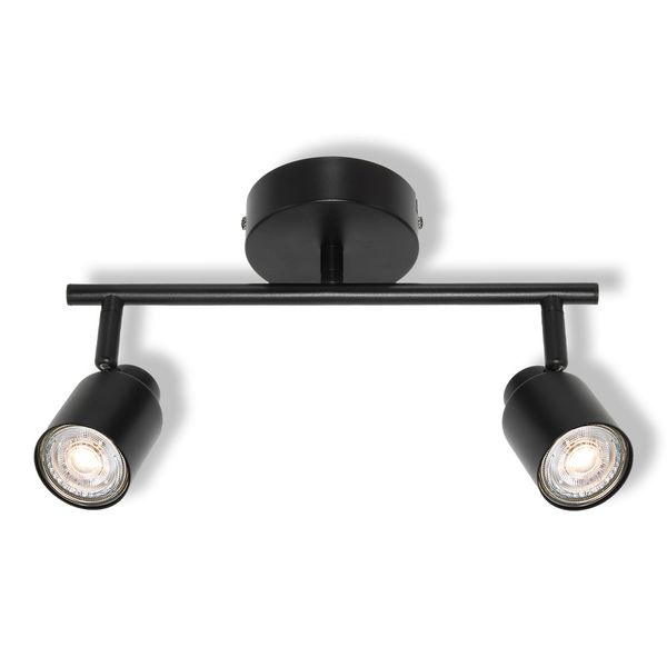 LED SPOT PRIMAL 2XGU10 BK OSRAM image 1