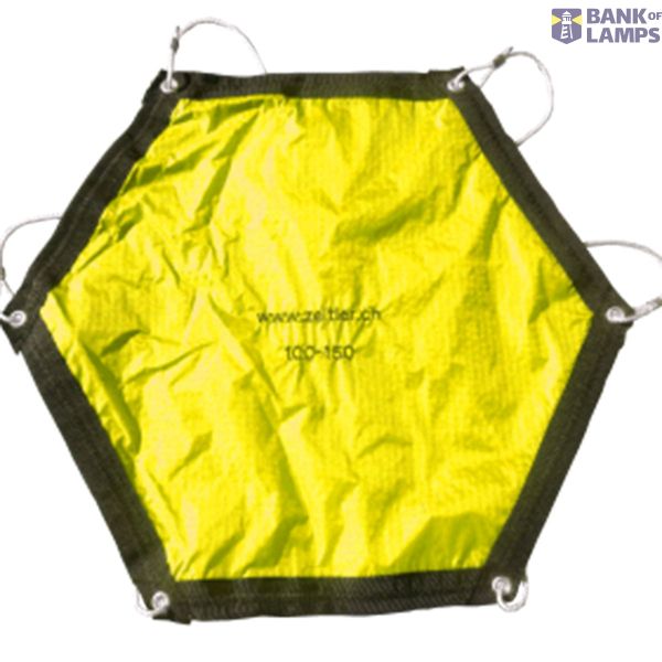 Pulling parachute, yellow, Ø 30–60 mm, for EZ100 & EZ300 image 1
