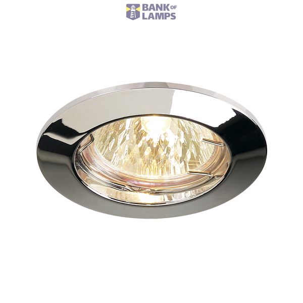PIKA downlight, round, chrome, MR16, rigid, max. 50W image 1