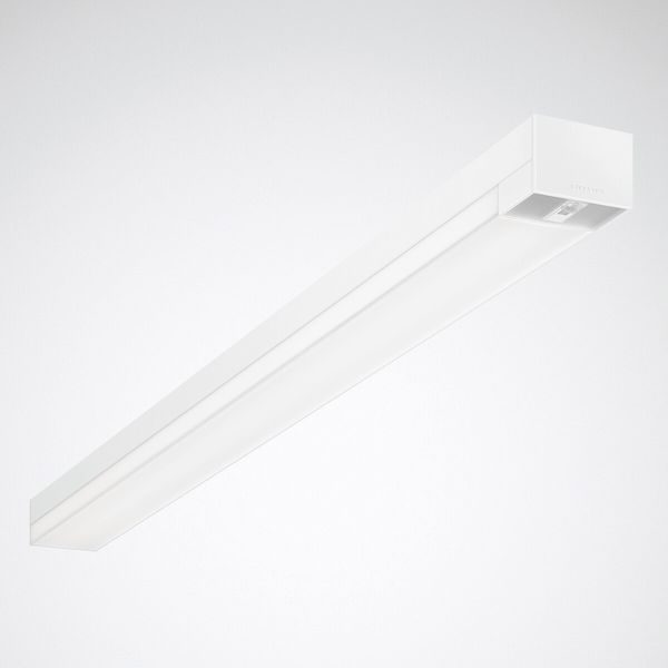 Surface-mounted luminaire Solvan Flow D HCL Prisms White rectangular ETDD8 36W 4500lm Wide reduced glare UGR19 (W19) IK03 3 SDCM 7428862 image 1