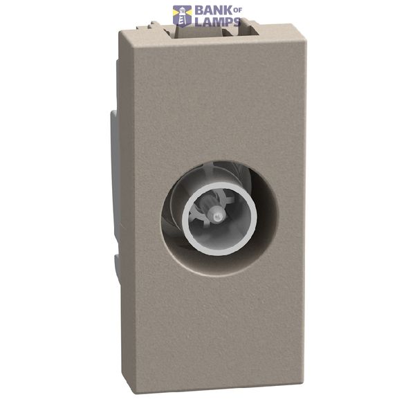 TV Socket Light Now 1 Module Stone YG4202D image 1