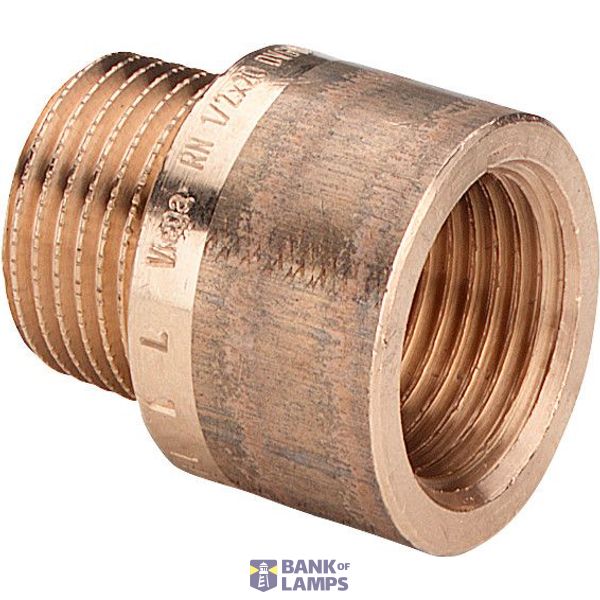 Thread extender bronze 3/4x50 image 1