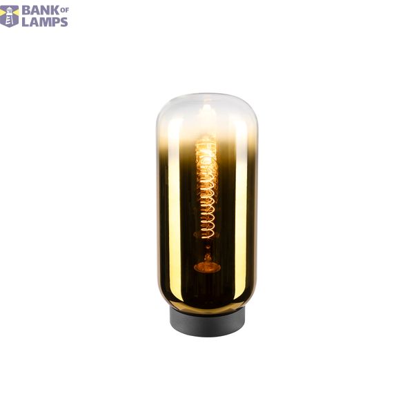 PANTILO SLIM, table light, cylindrical, 1xmax.15W E27, gold image 1
