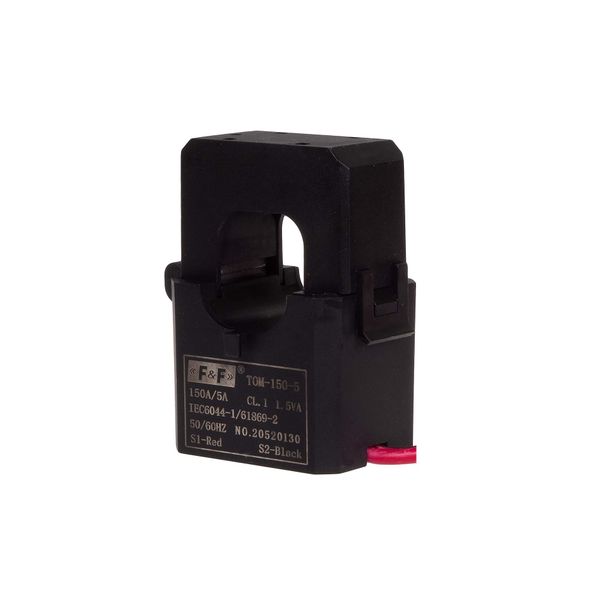 Open-core current transformer 150-5A class 1; TOM-150-5 image 1