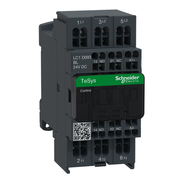 TeSys Deca contactor - 3P(3 NO) - AC-3/AC-3e - = 440 V 9 A - 24 V DC coil image 6