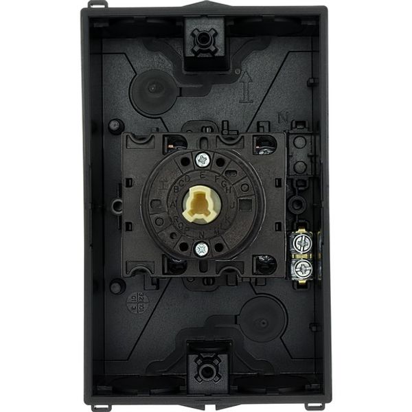 T3-5-15876/I2 Reversing star-delta switches, T3, 32 A, surface mounting, 5 contact unit(s), Contacts: 10, 60 °, maintained, With 0 (Off) position, D-Y-0-Y-D, Design image 5