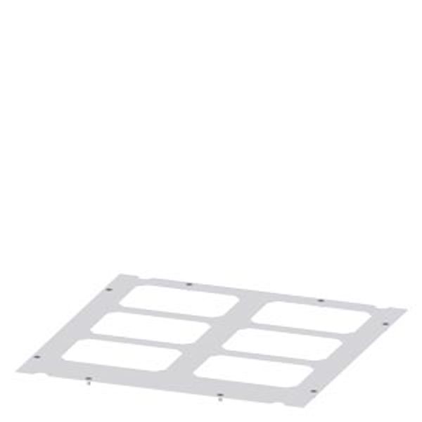 Floor plate for module inserts IP30, D: 600mm W: 600mm image 1