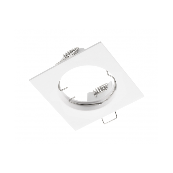 Spot luminaire housing PORTO, IP20, square, white image 1