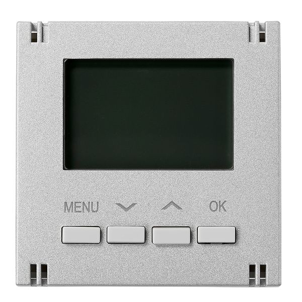 KNX thermostat, silver image 1