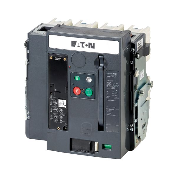 Circuit-breaker 4p, 1250A, withdrawable image 2