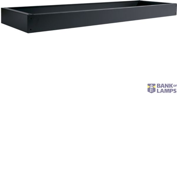 Base for modular display cabinet IP54 RAL9005, 1350X400X100 FZ915WP image 1