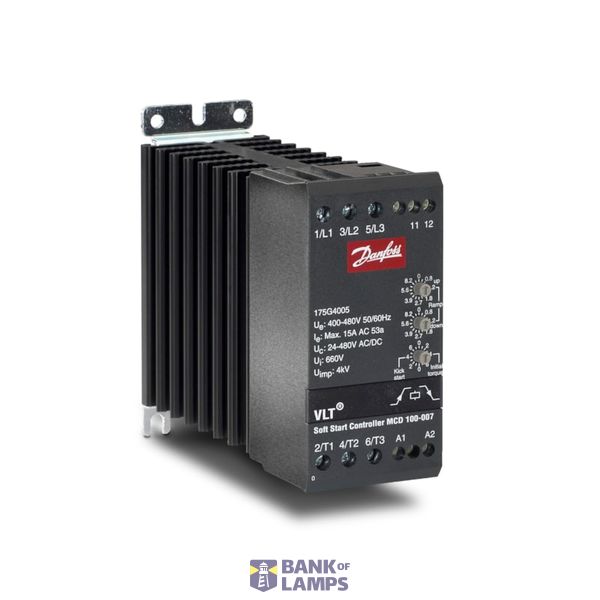 SOFTSTART. MCD100-007 400-480V,15A,7,5KW image 1
