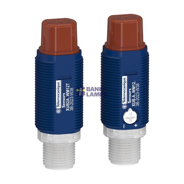 PHOTOELECTRIC SENSOR CYLINDRICAL PLASTIC ANGLE THRU BEAM SYSTEM SN15M  image 1