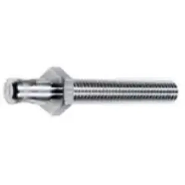6 mm POAG plug, screw connection, silver, 04.0058 image 1