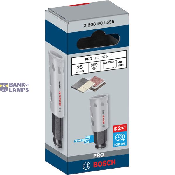 PRO Tile PC Plus Hole Saw, 25 mm image 3