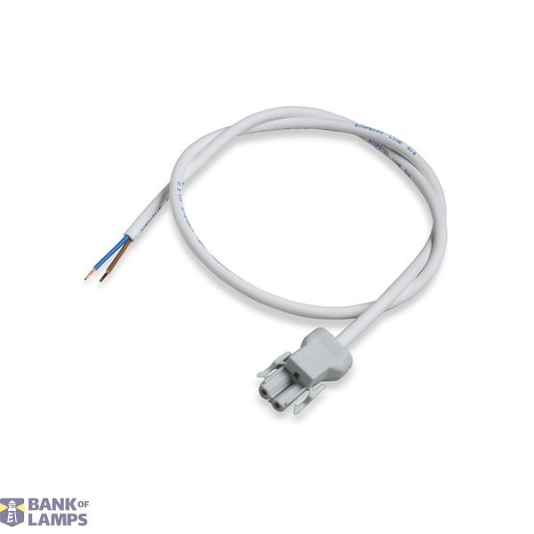Cable set 2p socket 2x1,5mm� HF grey 1m image 2