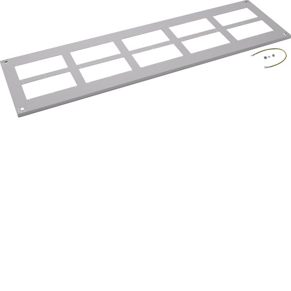 Perforated closing plate, Univers, IP54, CL1, 1350x400 mm image 1