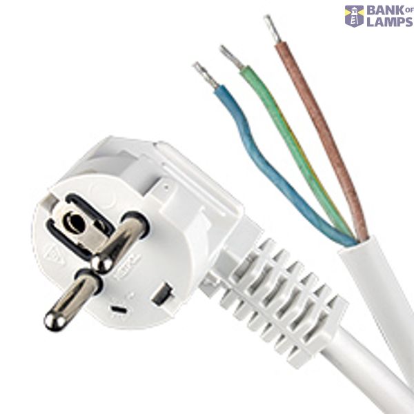 W-2 OMYżo connection cable 3x1.0 white image 1