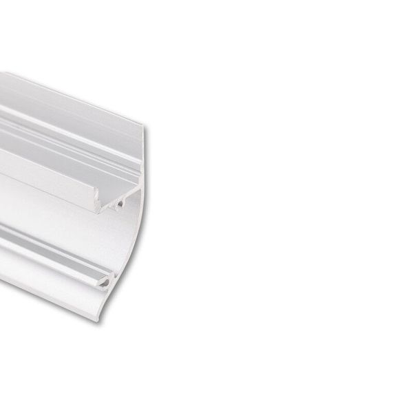 Wall aluminum profile NC 44x17mm without diffuser 2m image 1