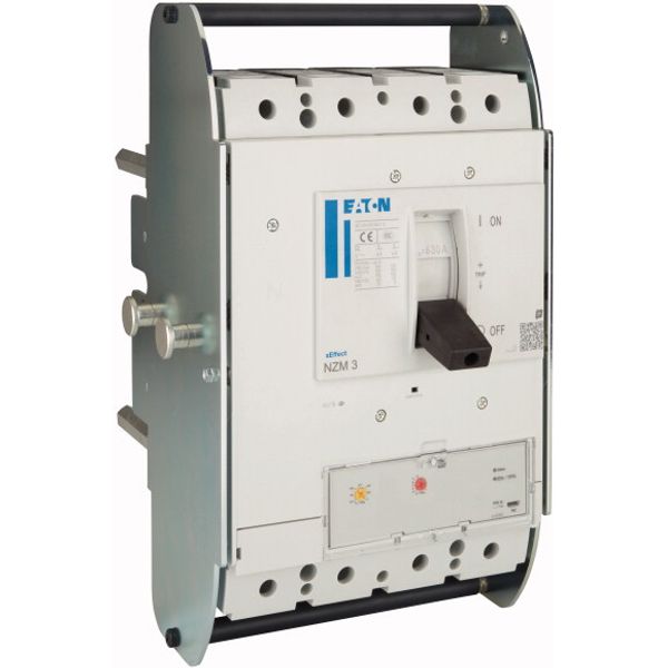 NZMH3-4-AX630-AVE NZM3 PXR10 circuit breaker, 630A, 4p, withdrawable unit image 5