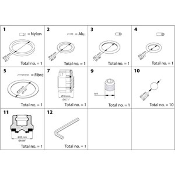 SVA Overhaul kit DN 15-20 image 1