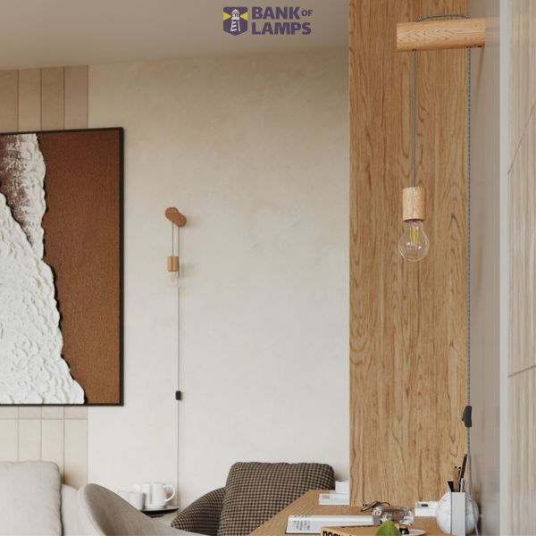 LOFT STYLE WALL LAMP FROM THE NIMBI SERIES WITH A SWITCH AND E27 THREAD image 9