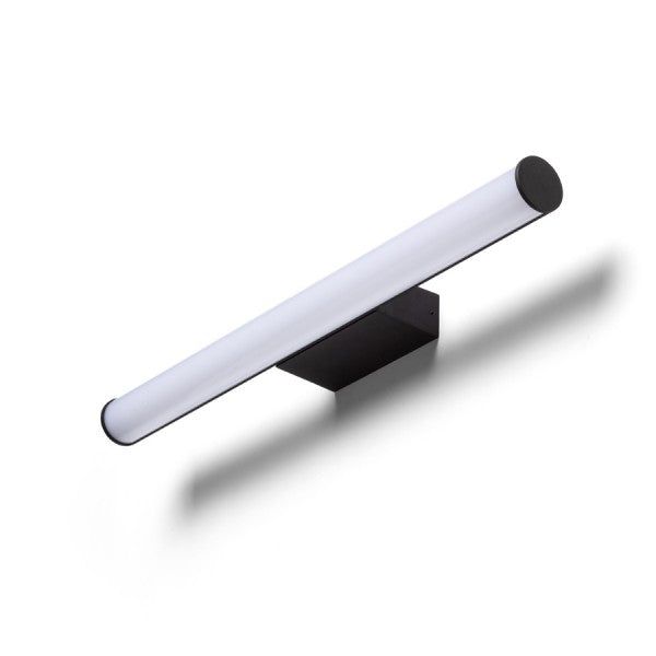 CASSAMBA 60 wall black frosted acrylic 230V LED 12W IP44 3000K 4000K image 1