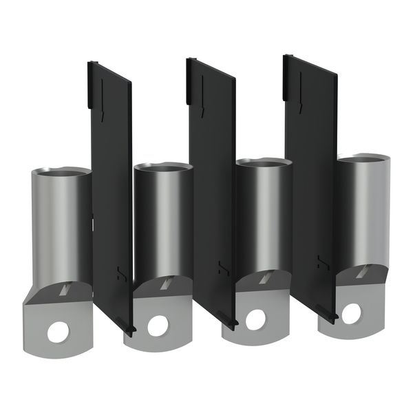 crimp lugs for copper cable with interphase barriers, 240 mm², TransferPacT, Frame 630 A,4P, set of 4 image 1